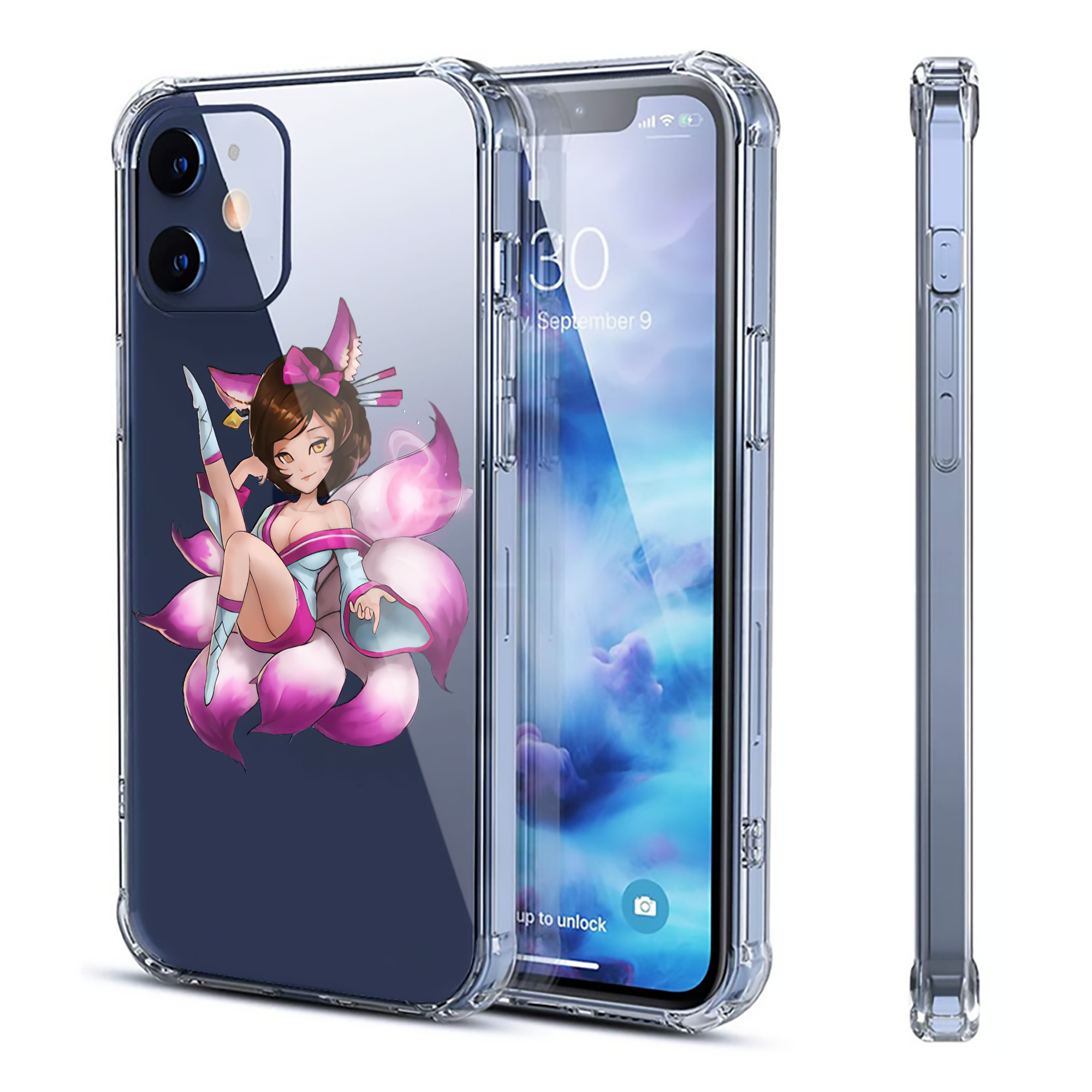 （画像用） リーグ・オブ・レジェンド League of Legends LOL 【iPhone 12シリーズ対応】透明スマホケース（クリアソフトケース）